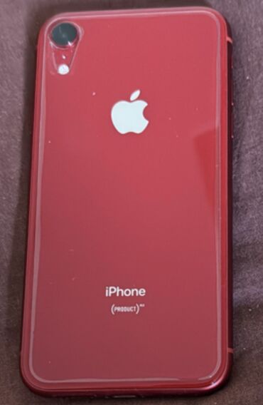 радиола розовая: IPhone Xr, Б/у, 128 ГБ, Красный, Защитное стекло, Коробка, 76 %