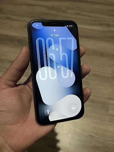 Уюлдук телефондор жана аксессуарлар: IPhone 11 64гб Телефон в хорошем состоянии АКБ 80%свой Менялся экран — 2