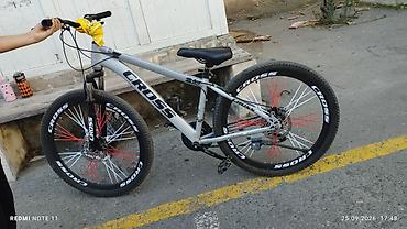 zigzag velosiped: CROSS dağ velosipedi - Güclü alüminium tipli gövdə, idman üslublu — 1