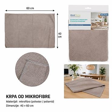 KMT Obična kaki triko tkanina 40 × 60 cm — Kmt Style Višenamenska