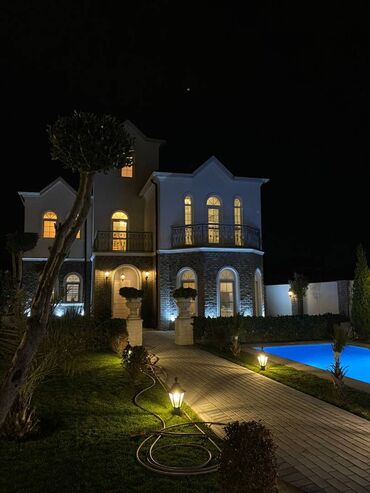 Bağ evlərinin satışı: Bakı, Mərdəkan, 200 kv. m, 5 otaqlı, Hovuzlu, Artezian quyusu, Kanalizasiya, Kombi — 2