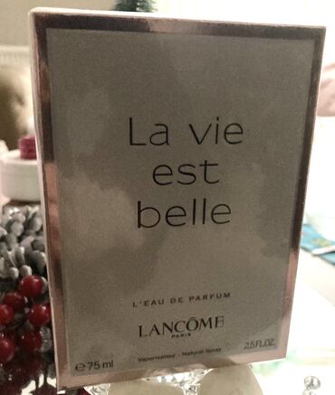 parfem i ml: Nov original u celofanu Lancome La Vista est Belle, parfem 75 ml