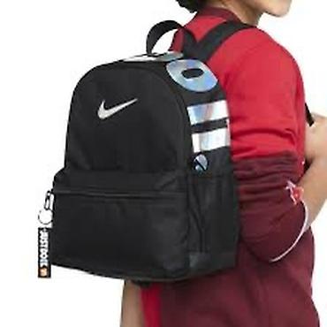 traka za trcanje kupujem: Nike Brasilia JDI Mini Backpack 11L Black Black Holographic DR6091 — 2
