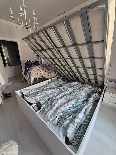 duyu: Çarpayı + döşək dəsti - Ölçü: təxmini 160x200 sm (king-size formatına — 5