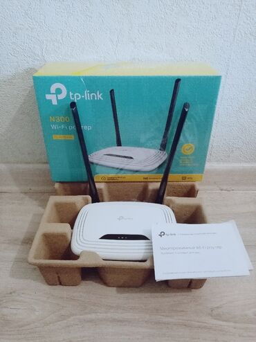 wi fi tp link: Wi-Fi роутер, в отличном состоянии нового, 2-антенный, N300, TP-LINK
