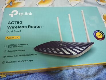 tplink router: TP-link modem 45azn təptəzədir işlənilməyib qutusundan çıxarılmayıb