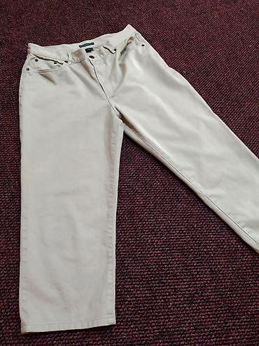 Pantalone: Ralph Lauren pamučne tri četvrt ženske pantalone Prelepe superiorne — 3