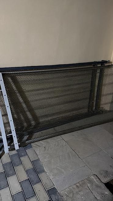 Metaldan hazırlanmış qatlanan çarpayı dəsti - Material: tam metal