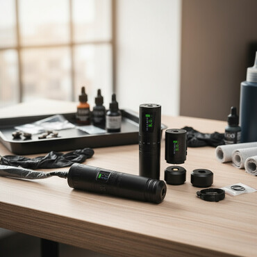 Ostali akumulatorski alati: Ambition C1 – profesionalna bežična/žičana tattoo mašina (pen) Malo je — 1