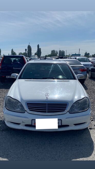 cls 63 amg цена в бишкеке: Mercedes-Benz S-Class: 2002 г., 3.2 л, Автомат, Бензин, Седан