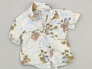 kurtka chłopięca 98: Shirt 2-3 years, condition - Very good, pattern - Print, color - White