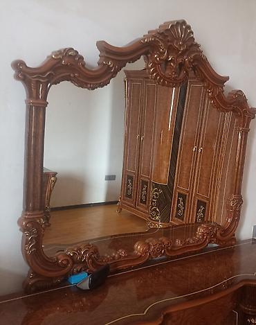 servant dolabı: Yataq otağı dəsti – klassik barok üslubunda, zəngin oyma və qızılı — 4