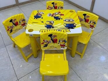 Masa və oturacaq dəstləri: Uşaq stol stul desti rengler var 1 masa 1 stull 35 azn 1 masa — 8