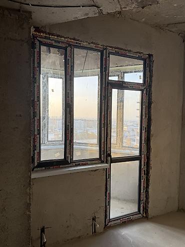 Пластиковые двери: Пластиковая дверь, Б/у, Со стеклом, Турецкая — 1
