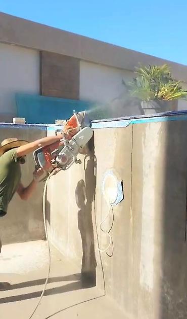 Kafel kəsən stanoklar: Beton kəsən beton kəsimi beton kəsmə deşmə işləri hilti karot stihl — 9
