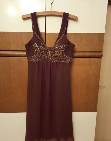 benetton haljine nova kolekcija: S (EU 36), bоја - Braon, Drugi stil, Na bretele