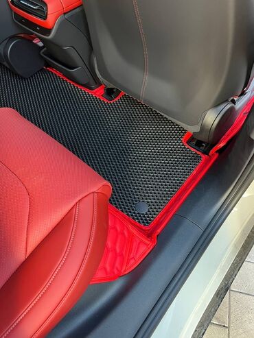 Полики: 5D Eva Полики Для салона цвет - Красный — 2