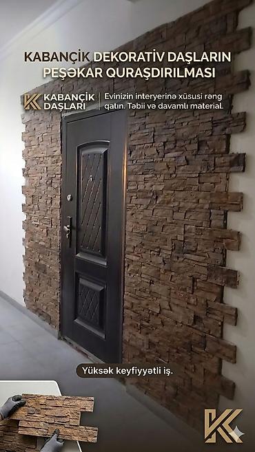Fasad işləri: Kabancik usdasi — 1