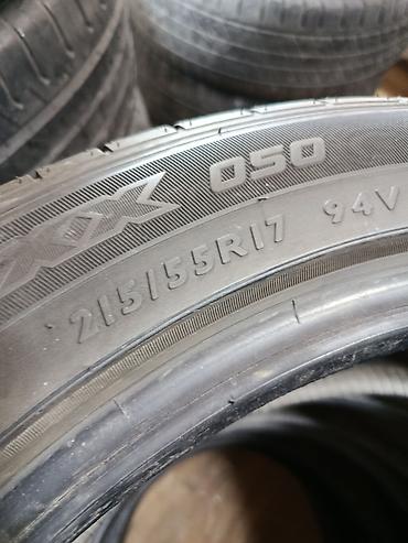 argb controller: Шины 215 / 55 / R 17, Лето, Б/у, Комплект, Легковые, Япония — 2
