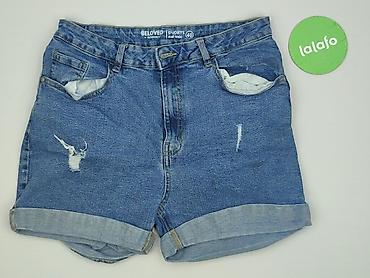relaxed jeans: Denim, Szorty damskie, rozmiar L — 2