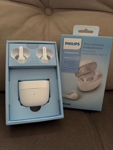 simsiz qulaqlıqlar: Simsiz (Bluetooth) Qulaqcıqlar, Philips, rəng - Ağ