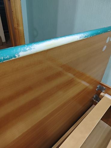 bunk bed: Односпальная кровать Б/У с подъемными бортиками и реечным основанием — 4