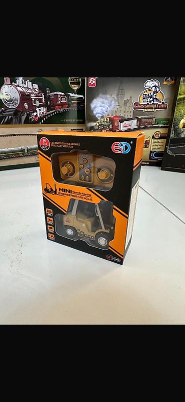 oyuncaq maşin: Uzaqdan idarə olunan mini forklift oyuncağı - Model: Mini Remote — 2