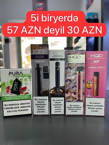 Qəlyan, vayp və aksesuarları: Diqqet !! Mağaza bağlanır!!! Vozol HQD Elfbar Mosmo Pura 🔥 Bütün -da lalafo.az — 5 Qəlyan, vayp və aksesuarları: Diqqet !! Mağaza bağlanır!!! Vozol HQD Elfbar Mosmo Pura 🔥 Bütün — 5