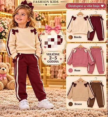 tigrasti kupaci: Dečiji komplet trenerke za devojčice – Fashion Kids - — 1