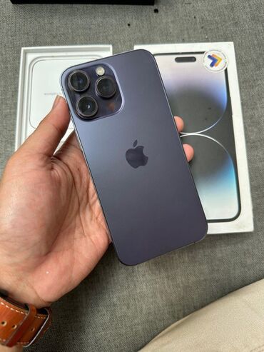 airdots pro: IPhone 14 Pro, 256 ГБ, Deep Purple, Гарантия, Face ID, С документами