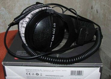 manıtor: Beyerdynamic DT-770 Pro. işlənmiş. tək şəxsiyyət vəsiqəsiylə kreditlə