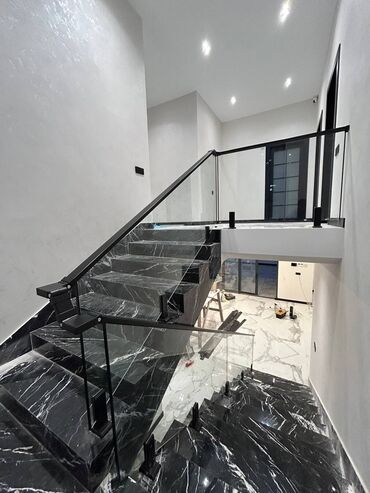 Pilləkən məhəccərləri: Aluminium ve suseli məhəccər istehsalı və quraşdırılması - Dizayn — 4