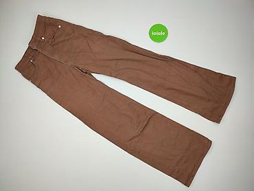 camel spodnie: H&M Divided, Spodnie materiałowe damskie, rozmiar 2XS — 2
