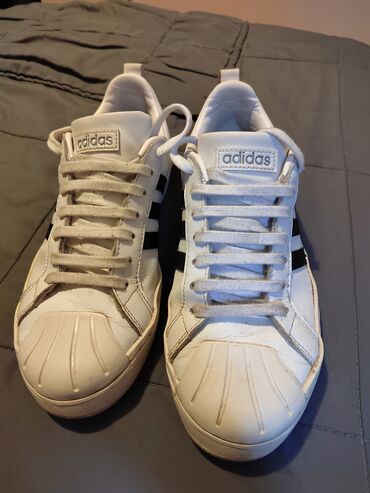 cipele sa platformom: Adidas, 40.5, color - White