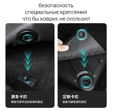 полики geely: 3D Полики Для салона Zeekr, цвет - Черный, Новый, Бесплатная доставка — 3