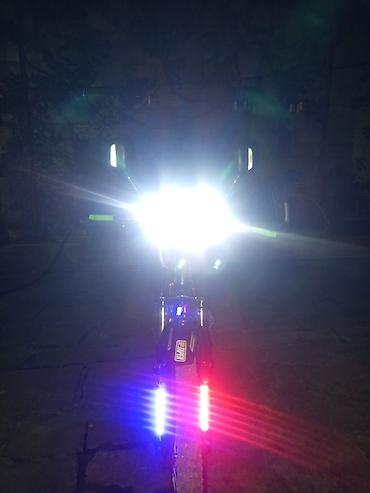 Məhsul: Velosiped üçün tam LED işıqlandırma dəsti Təsvir: - Ön güclü