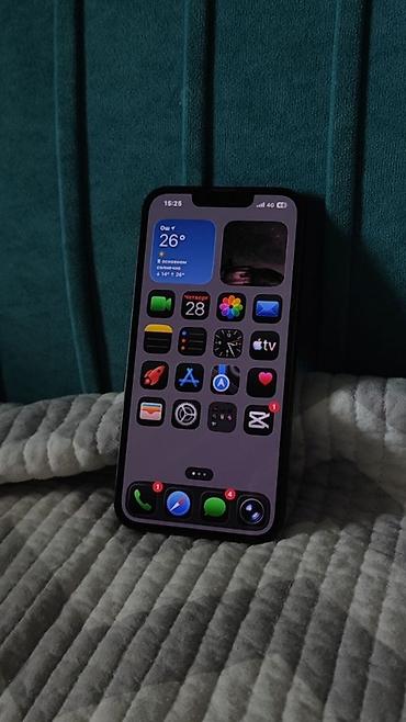 Apple iPhone: IPhone 13, Б/у, 128 ГБ, Черный, Чехол, 85 % — 6