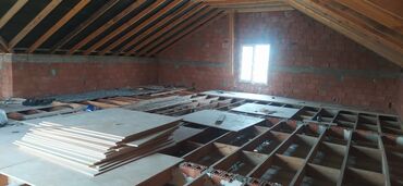 Tavan işləri: Fasad və mansard tavanlarının kompleks montaj və izolyasiya xidməti - — 3