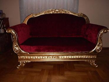 Stilska sofa,puno drvo.Novo