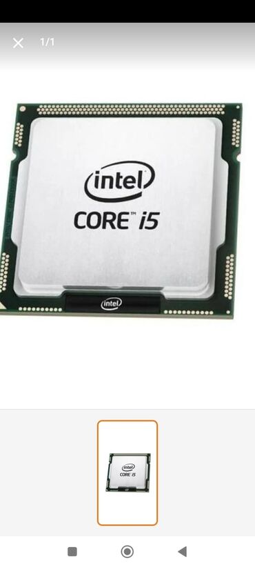 prosesor: Prosessor Intel Core i5 4570, > 4 GHz, 4 nüvə, İşlənmiş