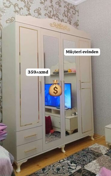 Divanlar: Yeni, Açılan, Düz dolab, Qarderob, paltar dolabı