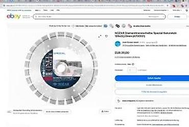 Rezne i brusne ploče: EDT EURODIMA INDUSTRIAL – kombinovani dijamantski rezni disk 125 mm - — 12