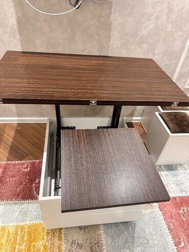 Masalar: Jurnal masası, Açılan, Dördbucaq masa — 12