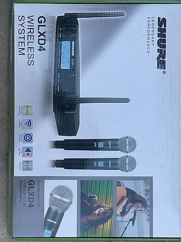 Yeni Simsiz (Bluetooth) Mikrofon Shure, Ünvandan götürmə lalafo.az -da Yeni Simsiz (Bluetooth) Mikrofon Shure, Ünvandan götürmə