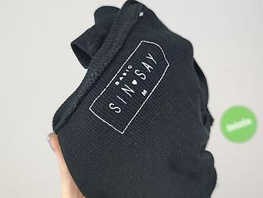 bluzki czarne basic: Sinsay, T-shirt damski, rozmiar M — 4