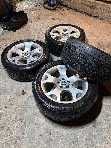 диски для бмв: Колеса в сборе 295 / 45 / R 19, Лето, Б/у, Комплект, Внедорожные (АТ/МТ), Литые, отверстий - 4