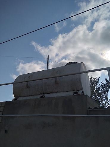 бак для воды купить в баку: Metallik silindrik su/yanacaq çəni - Material: qalın divarlı polad - — 3