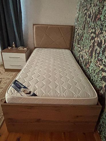 çarpayısı: İşlənmiş, Təknəfərlik çarpayı, Bazasız, Matras ilə, Siyirməsiz, Azərbaycan — 3