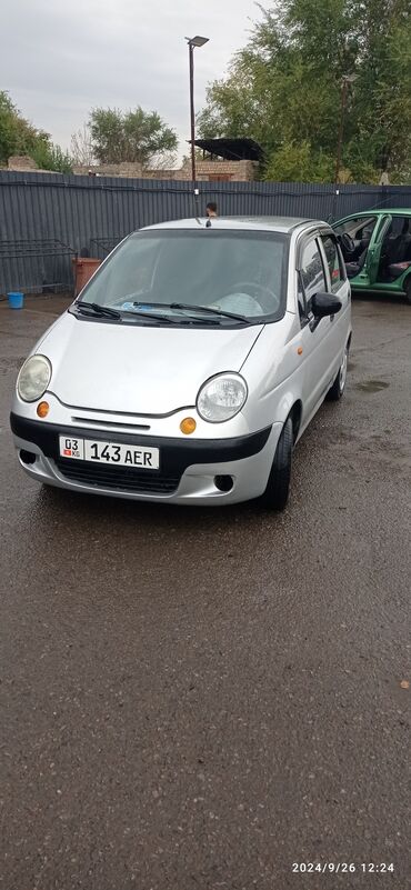 матиз 1998: Daewoo Matiz: 2002 г., 0.8 л, Механика, Бензин, Седан