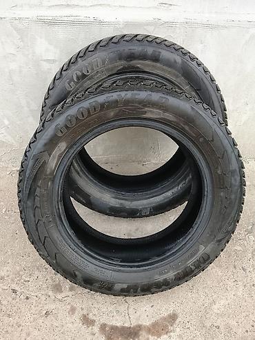 Шиналар жана дисктер: Комплект зимних шин Goodyear UltraGrip (шипуемые) — 2 штуки. Размер — 1